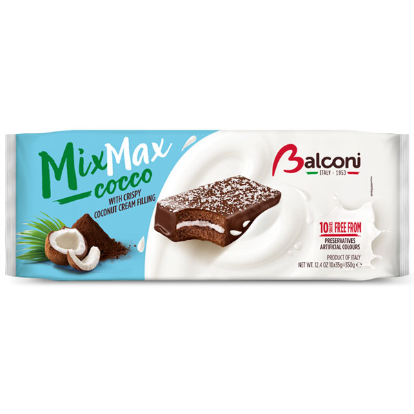 Mix Max Cocco – kókuszos piskótaszelet