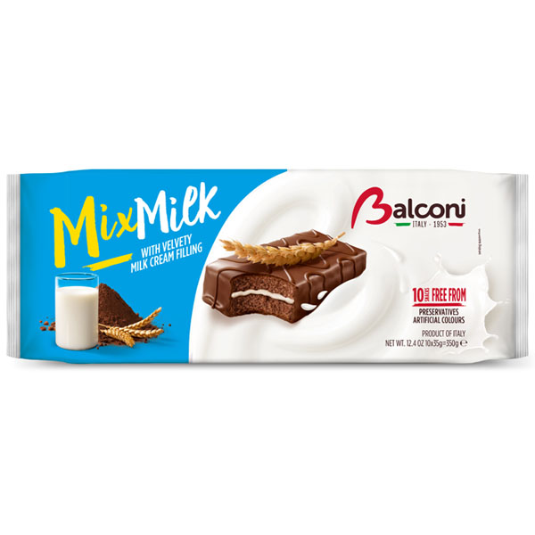 Mix Milk – tejkrémes piskótaszelet kakaós bevonattal
