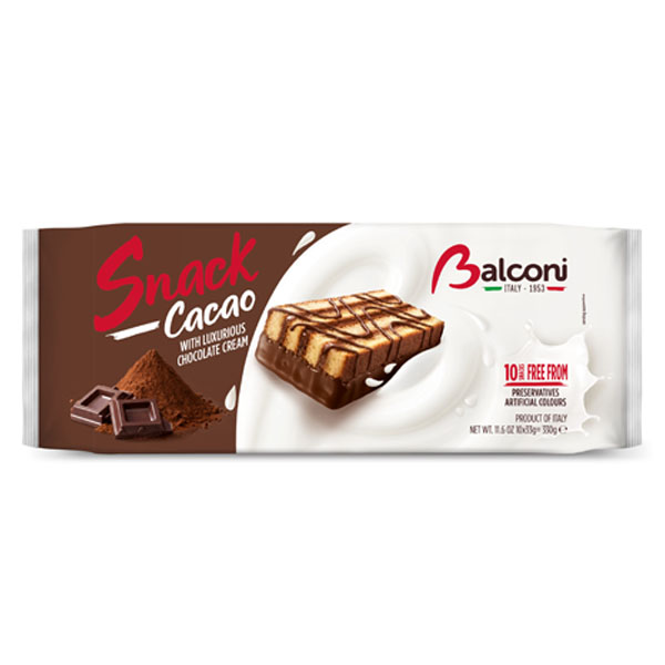 Snack Cacao piskótaszelet