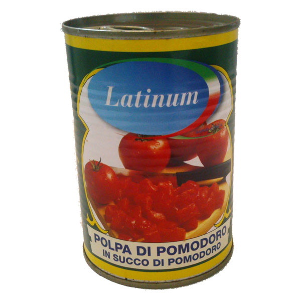 Latinum darabolt paradicsom 400g