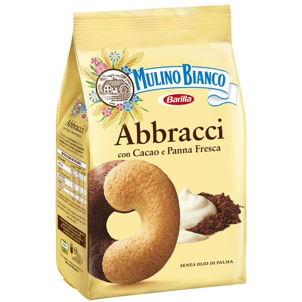 Mulino Bianco Abbracci keksz